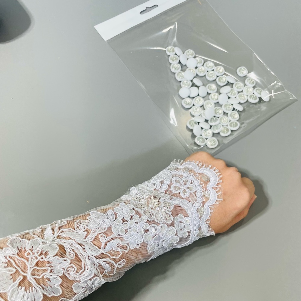 Bridal buttons (100 units)
